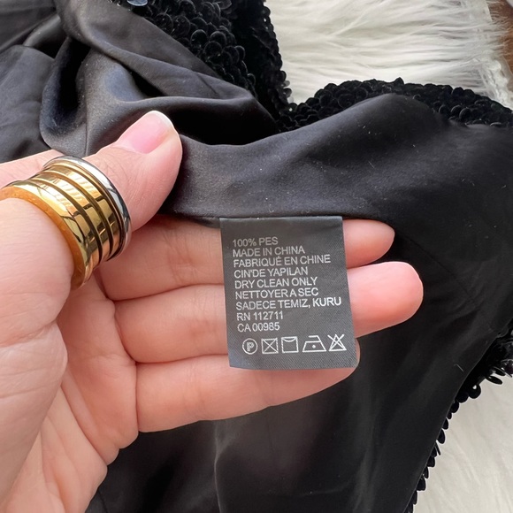 JAYGODFREY Sequin Midi Dress With Leg Slit - Picture 8 of 9